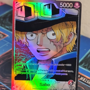 Sabo Leader alt art op13-004 One Piece proxy