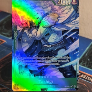 Tashigi alt art OP10-032 One Piece Proxy Card