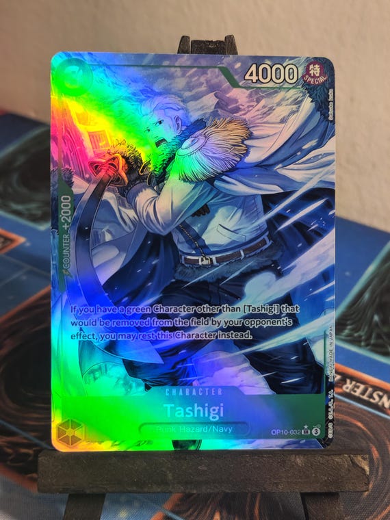 タクミンページ Tashigi Alt Art OP10-032 One Piece Proxy Card - Etsy