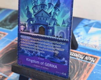 Kingdom of Germa Alt Art PRB01 OP06-079 One Piece Proxy Card - Etsy