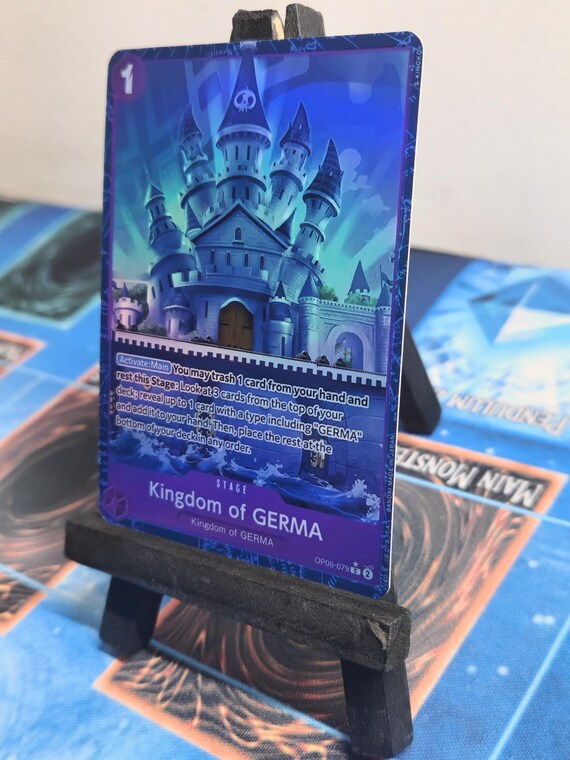 Kingdom of Germa Alt Art PRB01 OP06-079 One Piece Proxy Card - Etsy