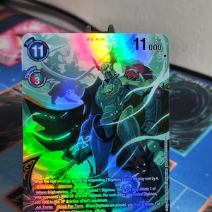 MittelalterlichesGallantmon alt art EX8-074 Digimon Proxy