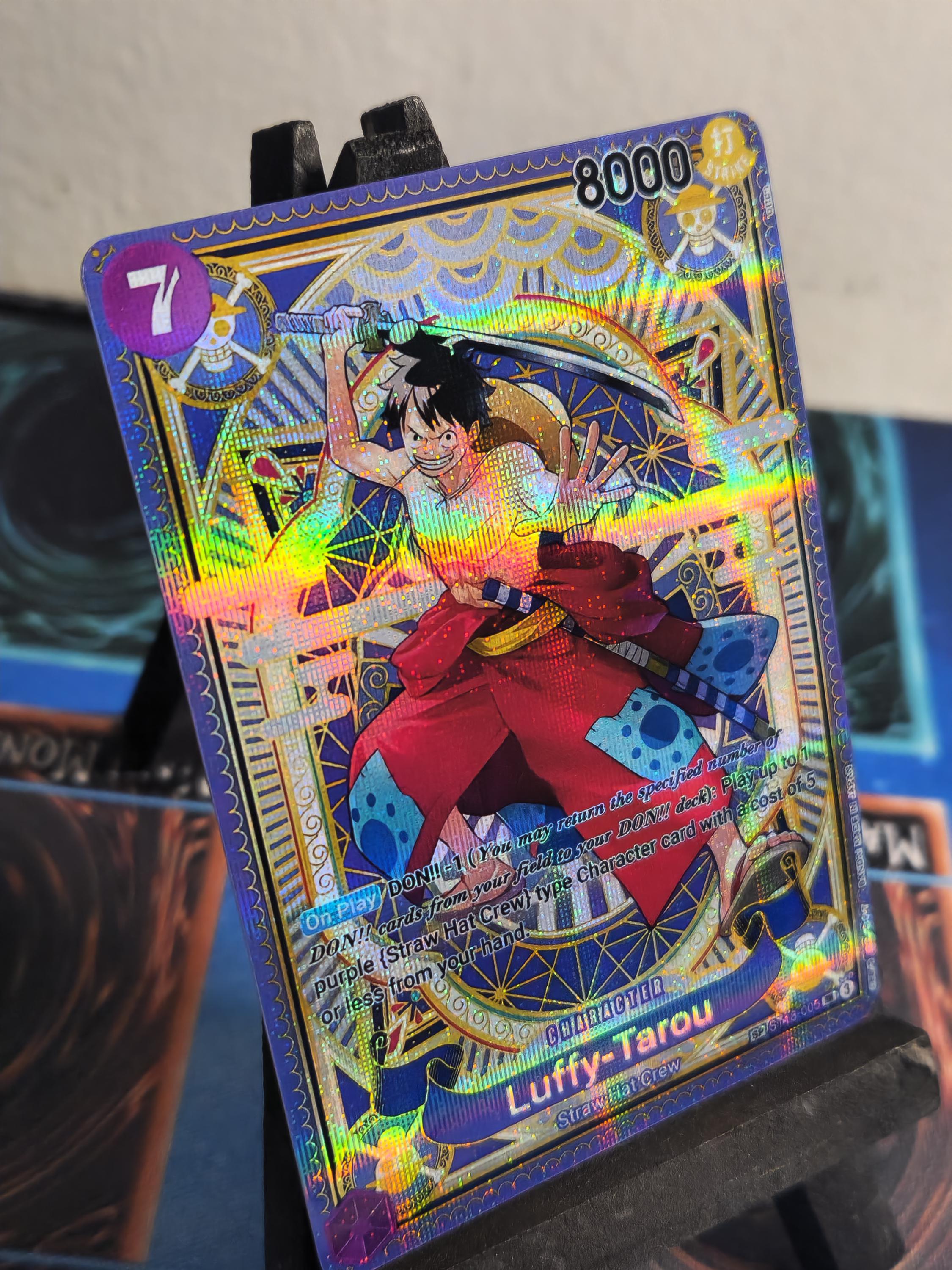 Luffy-tarou SP Alt Art ST18-005 One Piece Proxy - Etsy