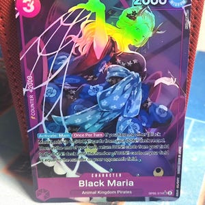 Arte alternativa de One Piece Black Maria op08-074