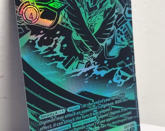 Zephagamon Sp Alt Art EX7-036 Digimon Proxy - Etsy