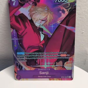 One Piece Proxy Card Holo - Sanji OP09-065 Character - Etsy