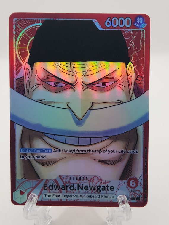 エドワード・ニューゲート OP02-001 リーダー パラレル ワンピース