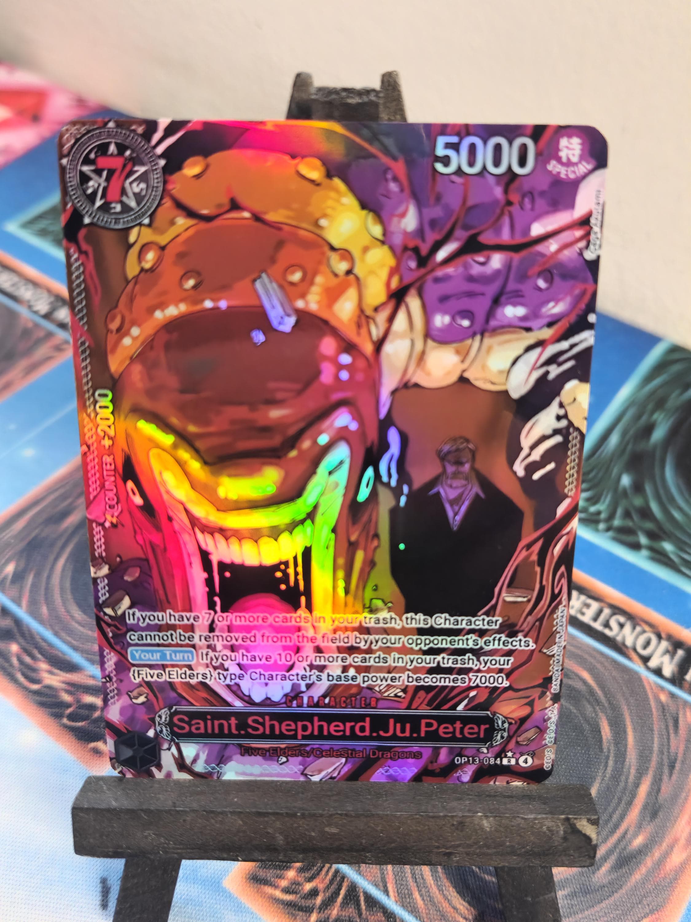 【未開封】CNP Art Trading Card Saint Shepherd Ju Peter Alt Art Op13-084 One Piece Proxy
