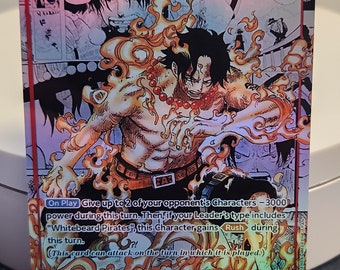 One Piece Portgas D. ACE manga art op02-013 proxy