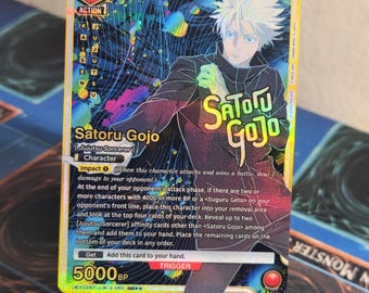 Satoru Gojo 2 Star Alt Art JJK-3-052 Union Arena Proxy - Etsy