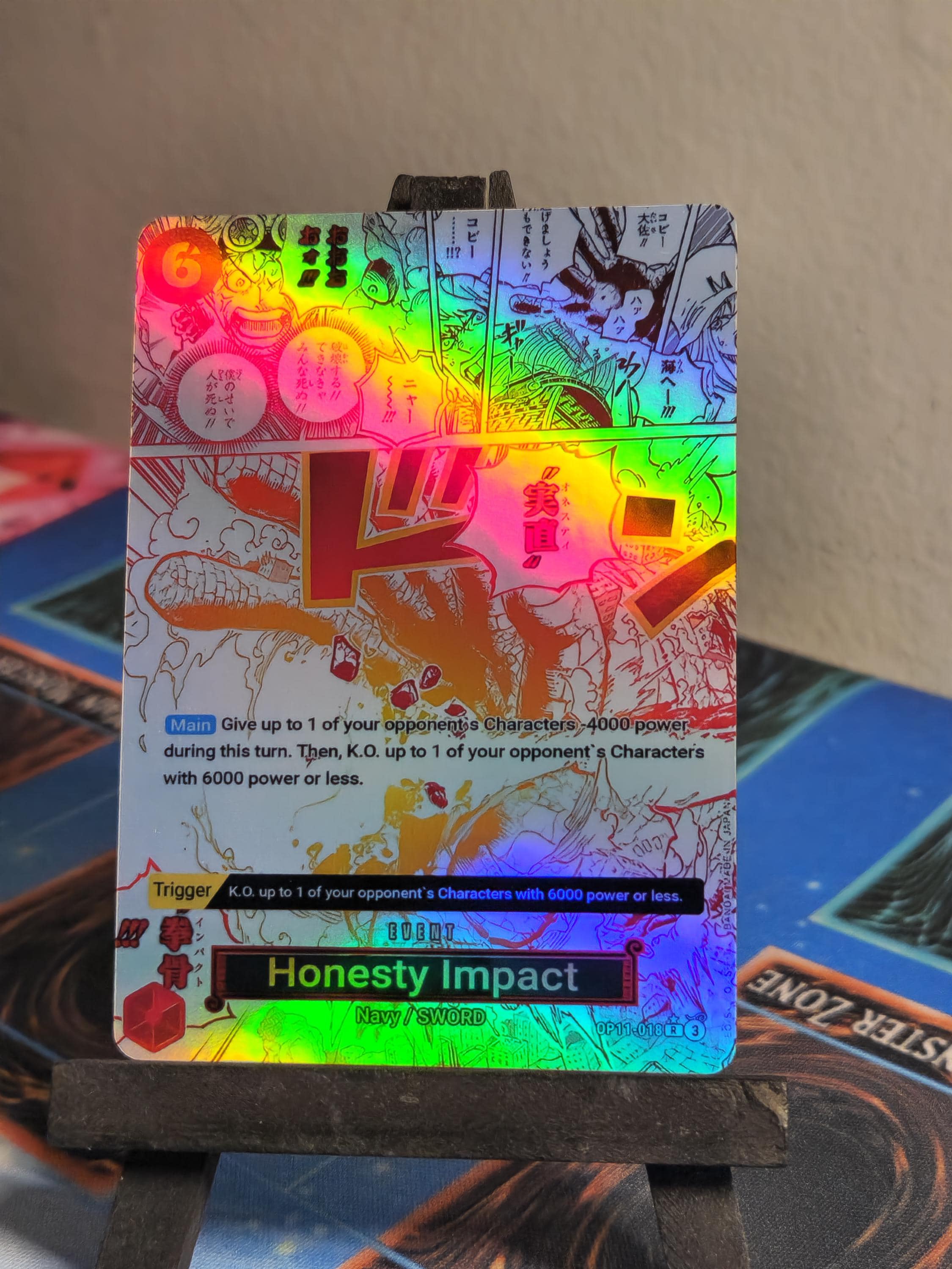 【PSA10】 HONESTY IMPACT ALTERNATE ART Honesty Impact (Alternate Art) - A Fist of Divine Speed