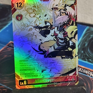 Wargreymon SP alt art bt14-101 Digimon Proxy