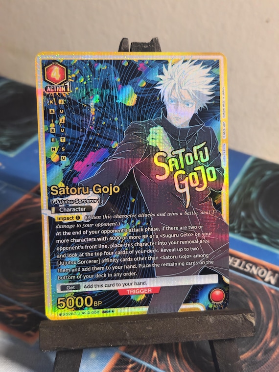 Satoru Gojo 2 Star Alt Art JJK-3-052 Union Arena Proxy - Etsy