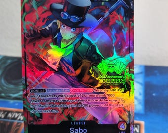 One Piece Proxy Card Holo - Sabo OP04-083 Character Second