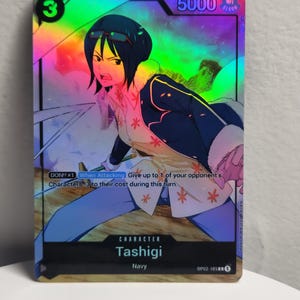 Tashigi Asia Only alt art op02-105 One Piece Proxy