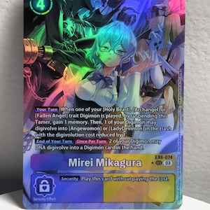 Mirei Mikagura alt art Ex6-074 Digimon Proxy