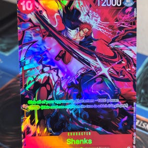 Shanks 2nd Anniversary alt art op09-004 One Piece Proxy