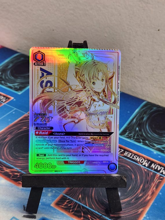 Asuna 3 Star Alt Art SAO-1-037 Sword Art Online Union Arena
