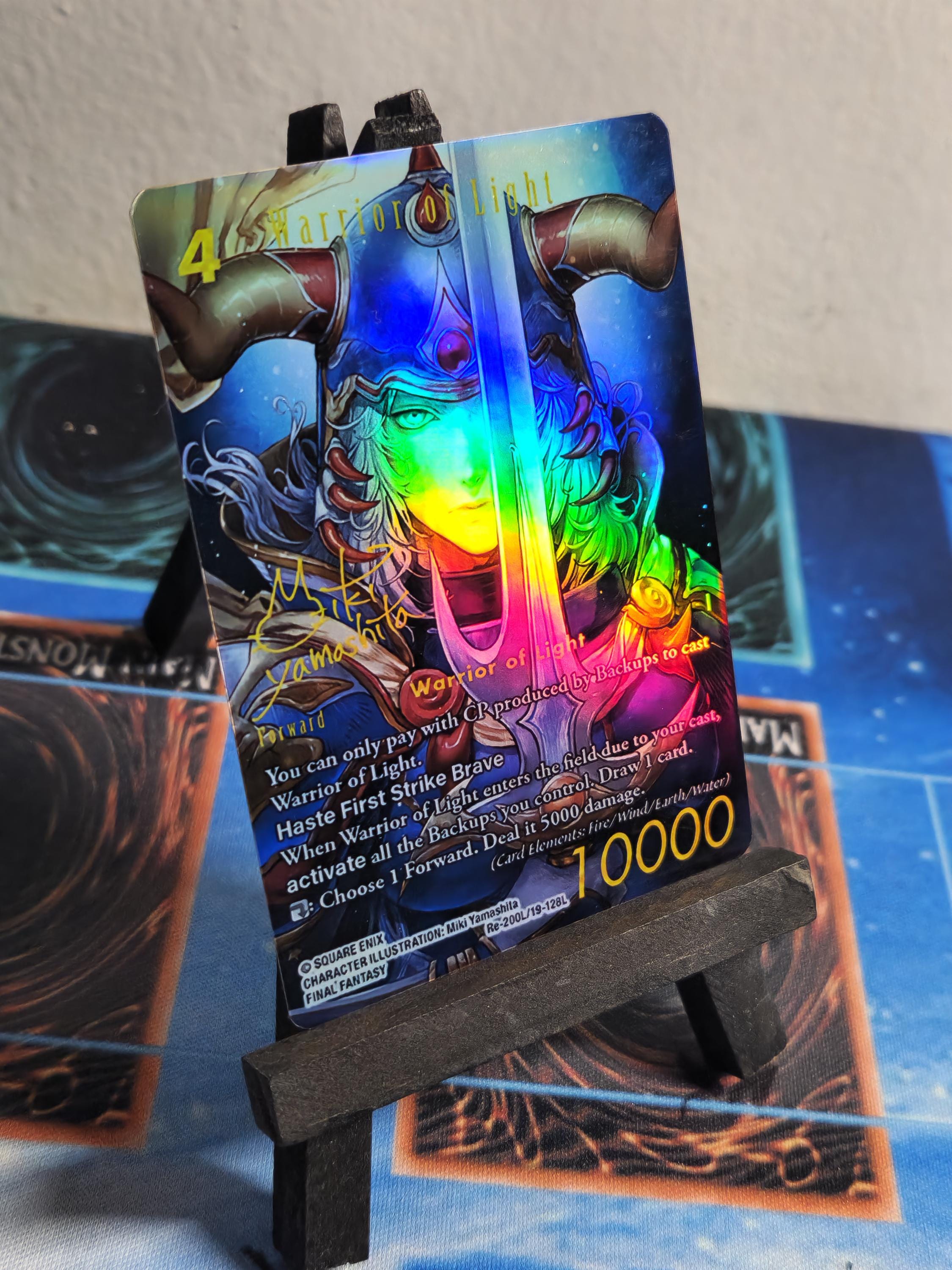 ウォーリアオブライト(フルアート)【L】Re-200L/19-128L Warrior of Light Signature Alt Art RE-200L/19-128L Final