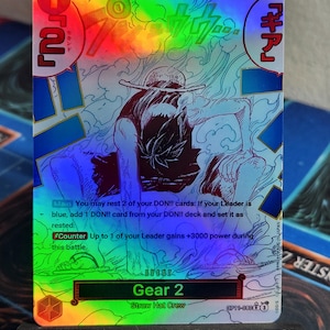 Gear 2 alt art OP11-080 One Piece Proxy