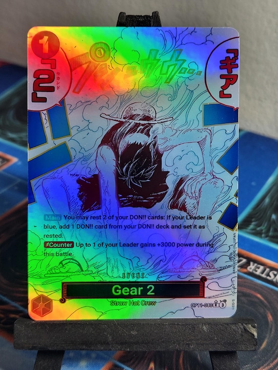 Gear 2 Alt Art OP11-080 One Piece Proxy - Etsy