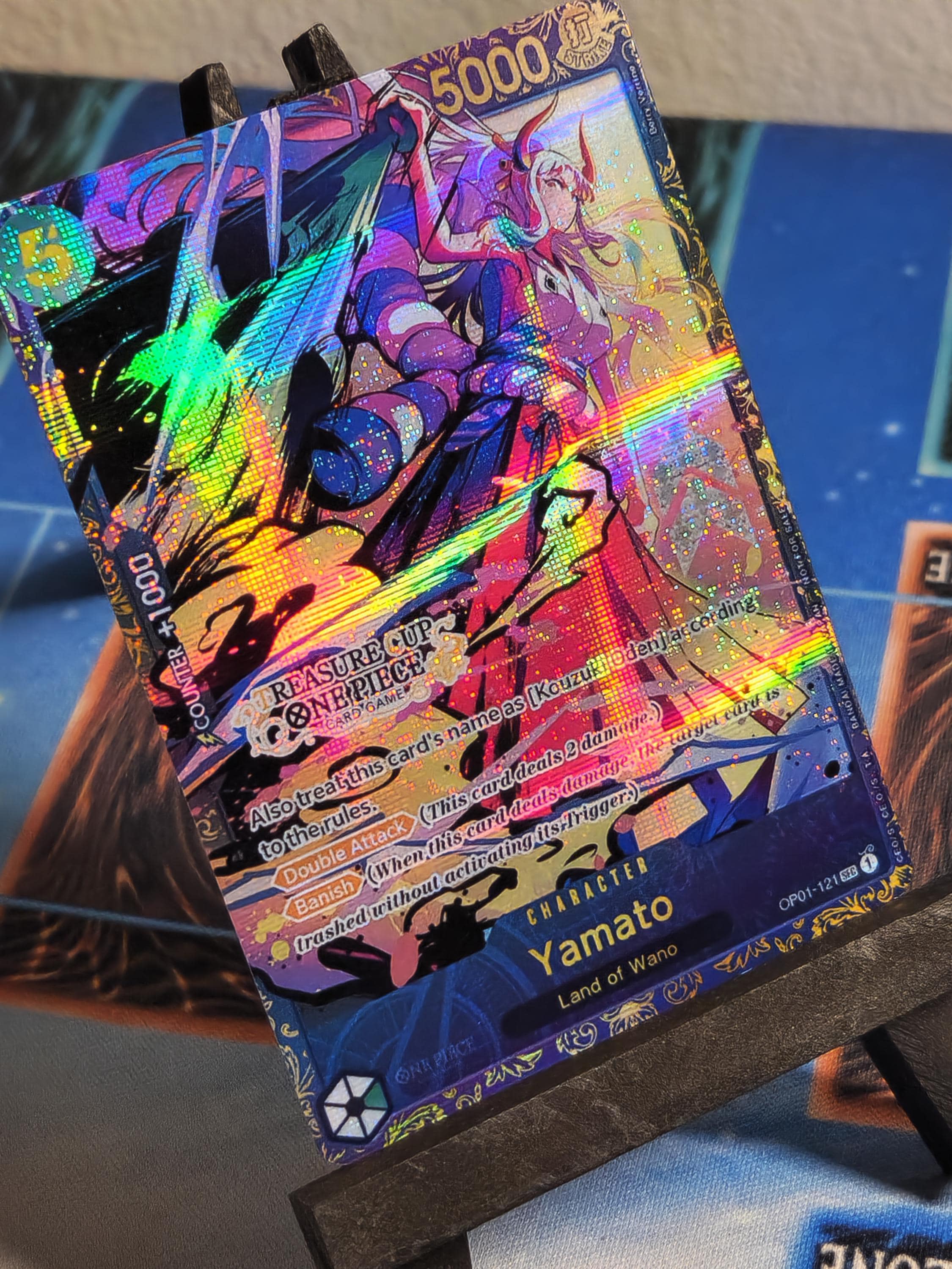 Yamato Treasure Cup Alt Art Op01-121 One Piece Proxy - Etsy