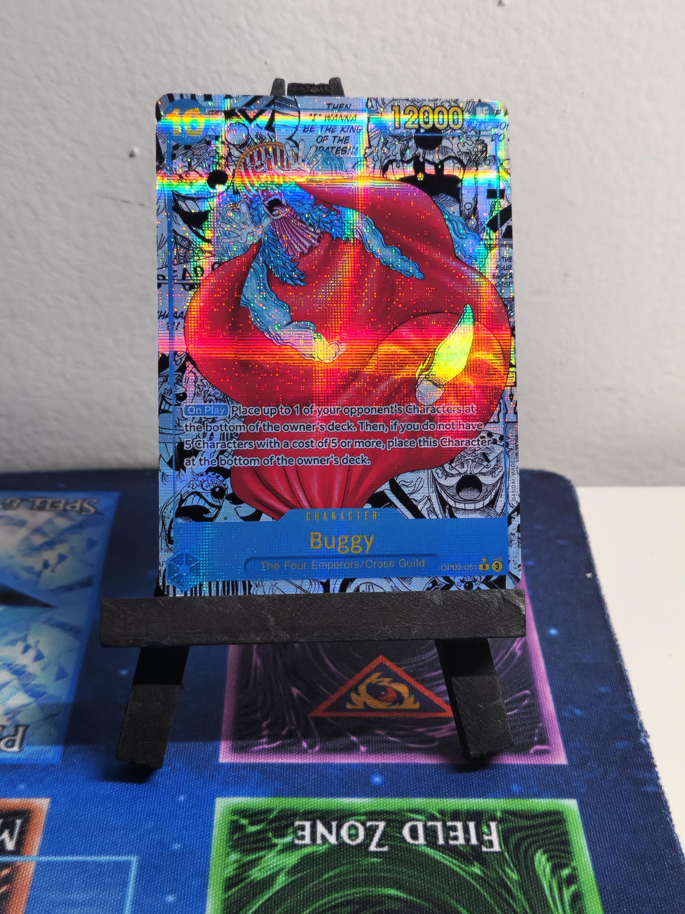 2024 ワンピース カード バギー #051 MANGA ALT ART Buggy Manga Alt Art Op09-051 One Piece Proxy - Etsy