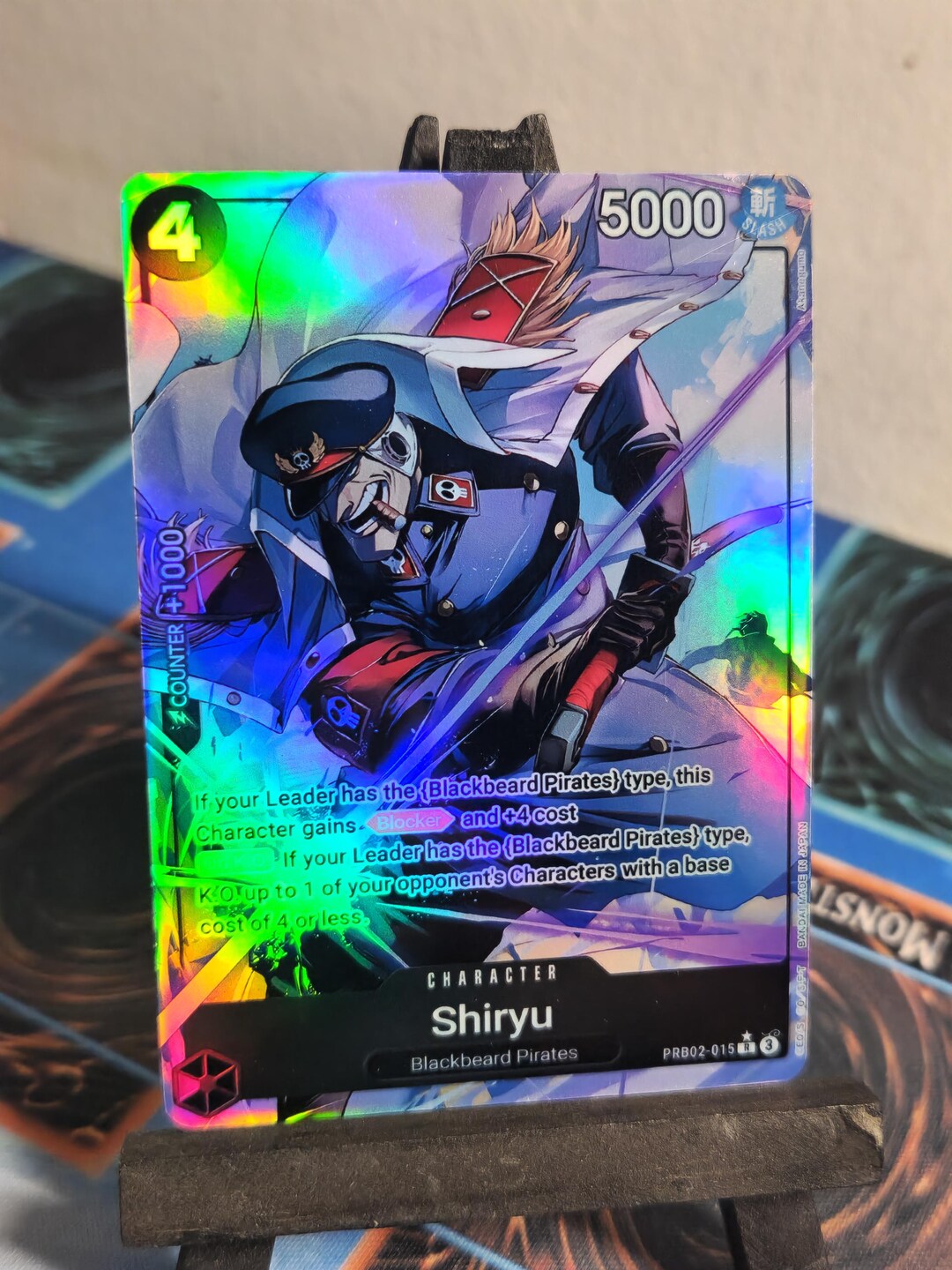 Shiryu Alt Art PRB02-015 One Piece Proxy - Etsy