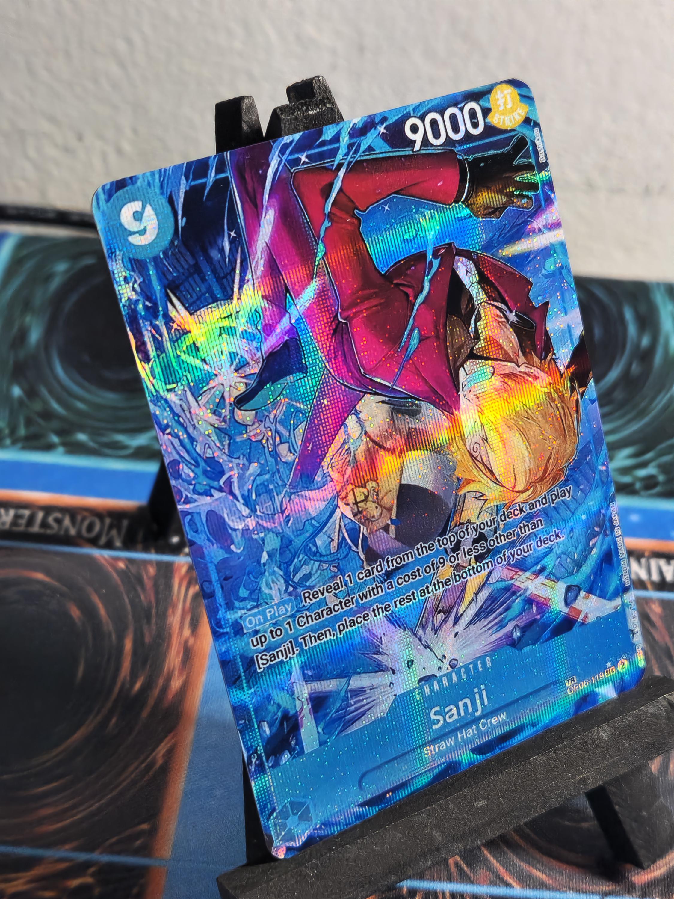 Sanji Alt Art Treasure Rare OP06-119 One Piece Proxy - Etsy