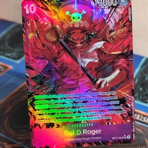 Gol D Roger alt art op13-064 One Piece proxy