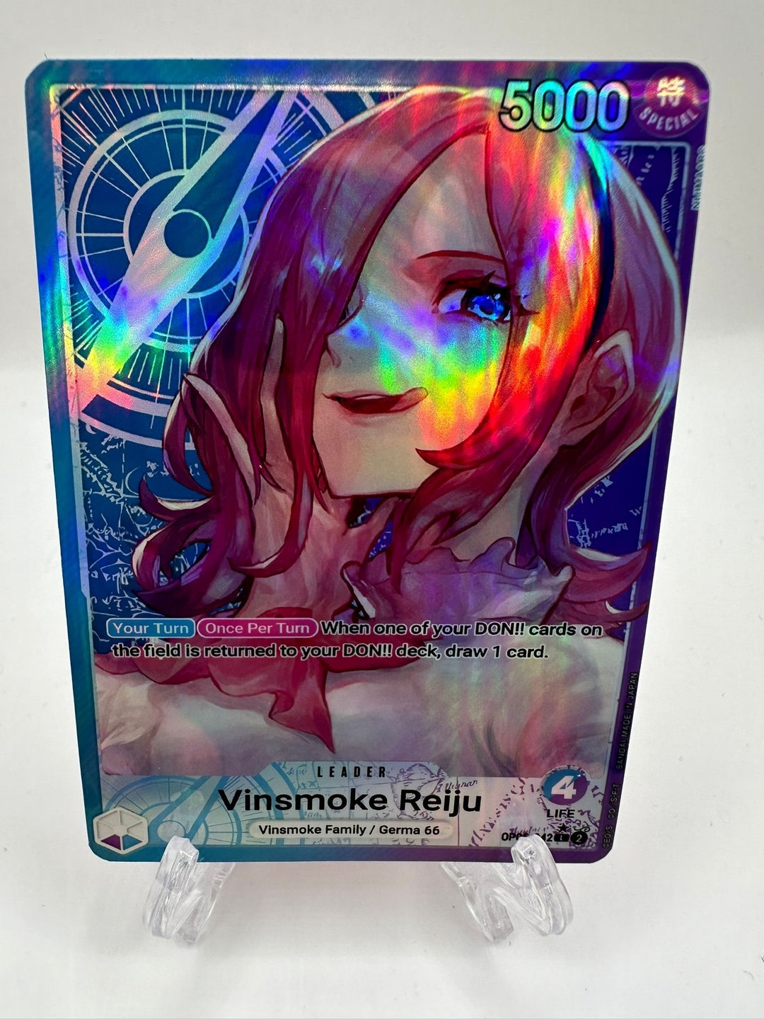 Vinsmoke Reiju Leader Alt Art Op06-042/proxy - Etsy