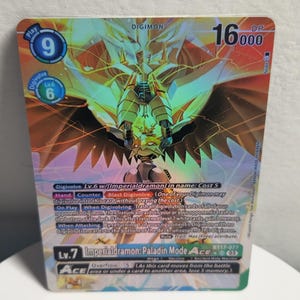 Imperialdramon: Arte alternativo del as del modo Paladín BT17-077 Digimon Proxy