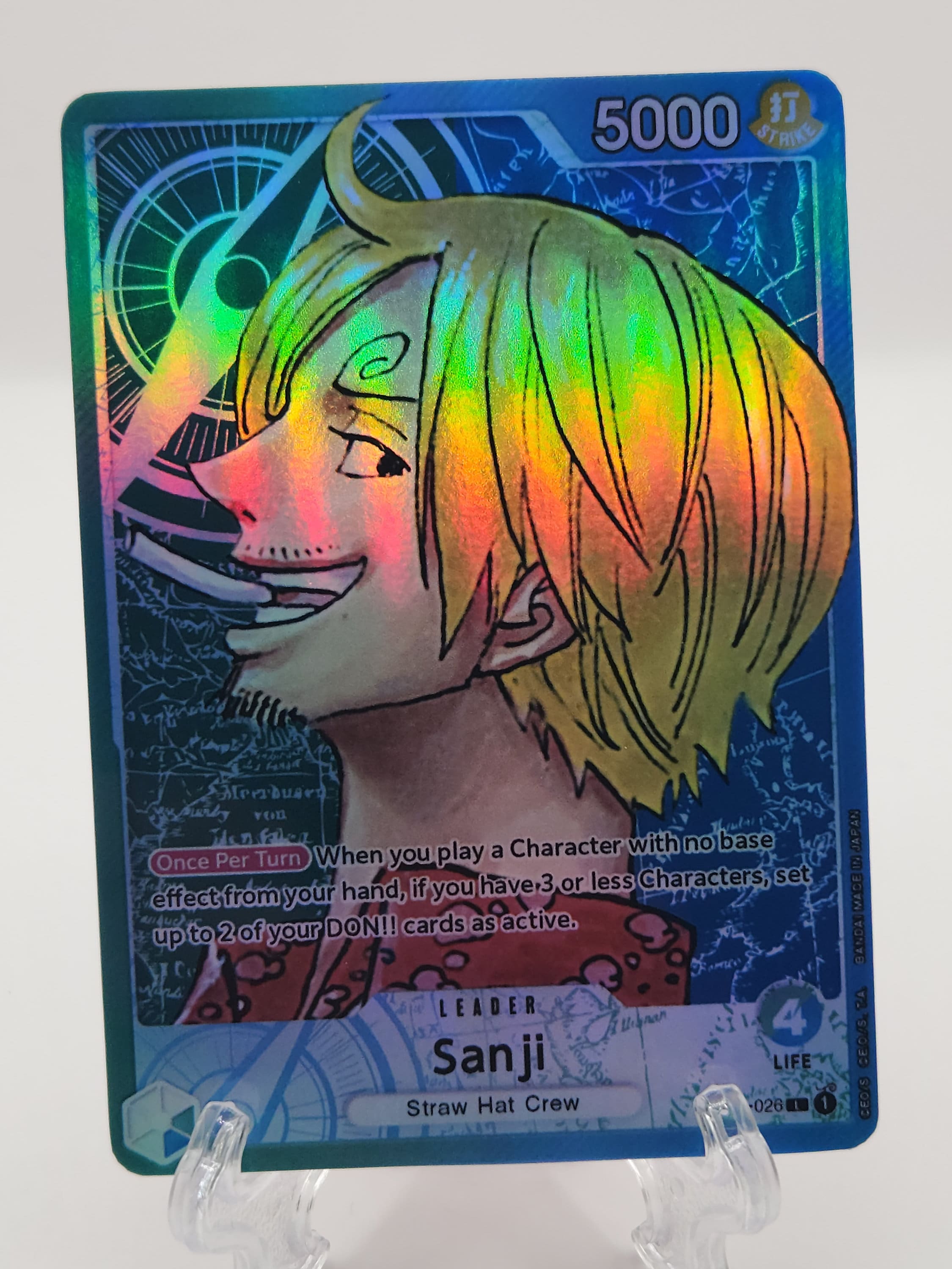 Sanji Op02-026 Leader/proxy - Etsy Australia