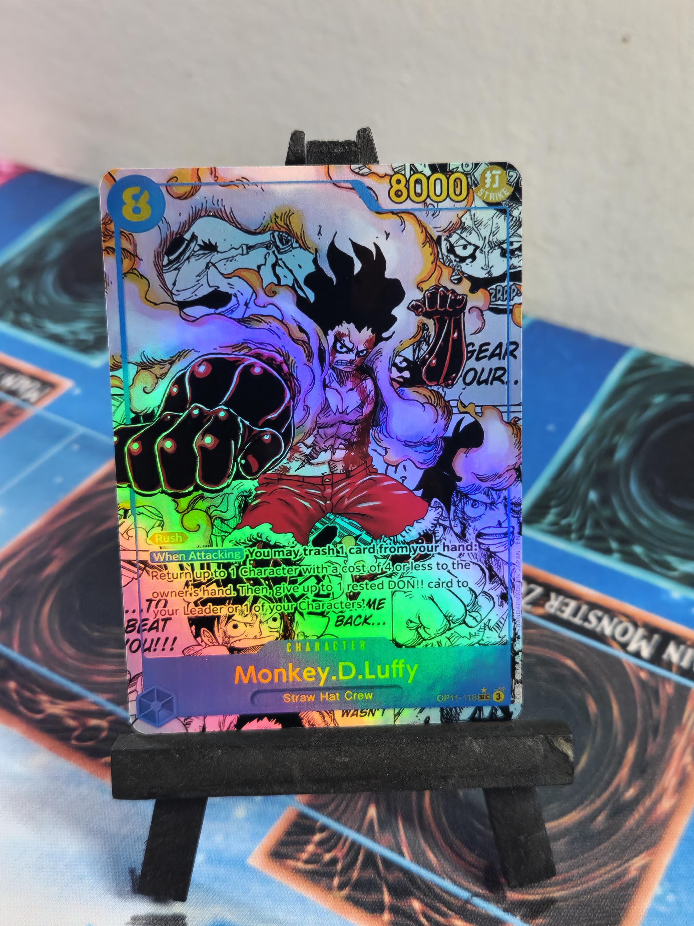 Monkey D Luffy Card - Etsy Canada