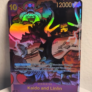 Kaido y Linlin arte alternativo op08-119 Proxy de One Piece