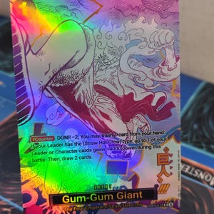 Gum Gum Giant manga alt art op09-078 prb02 One Piece proxy