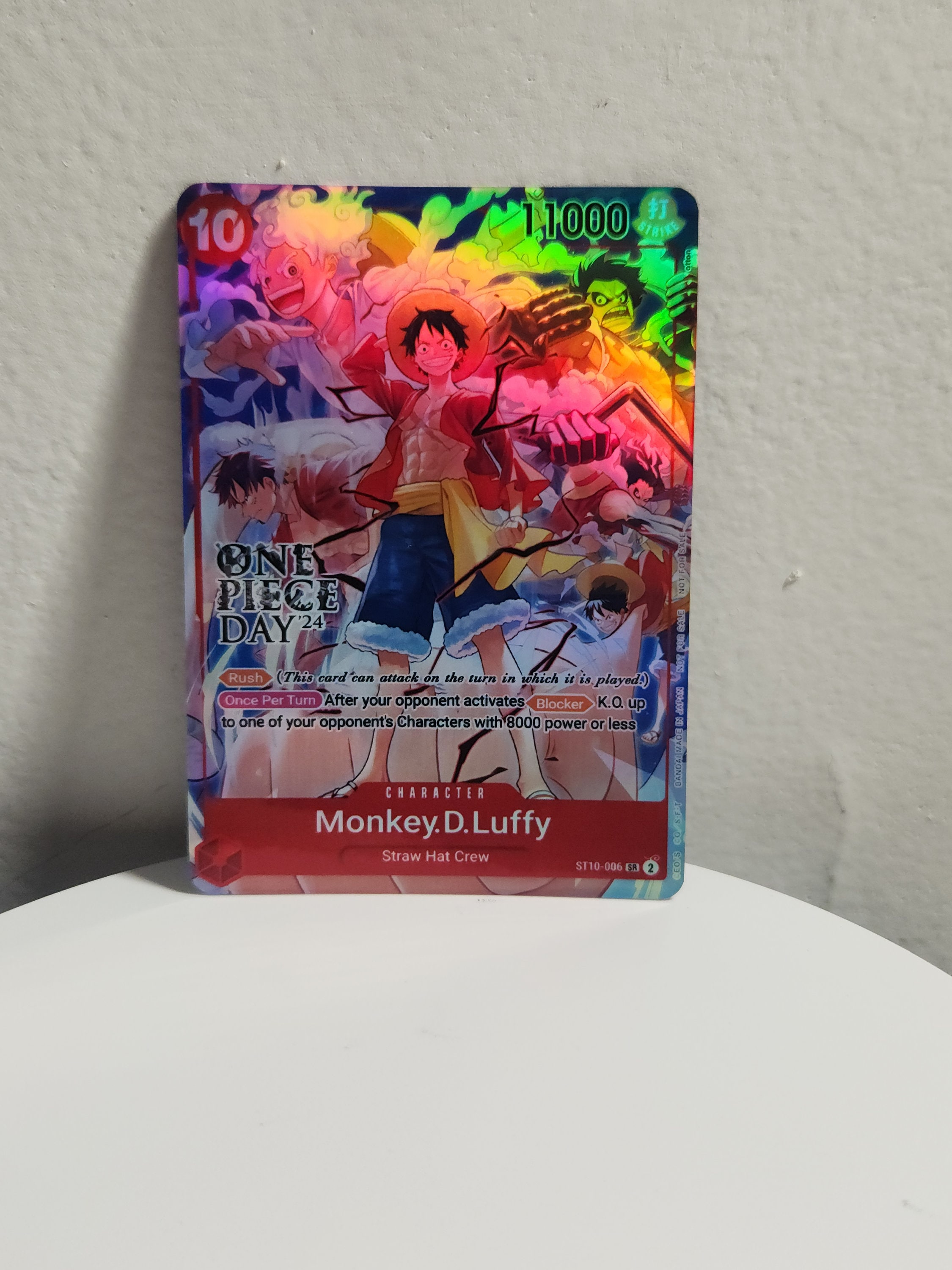 モンキー・D・ルフィ プロモ St10-006 ワンピース プロキシカード