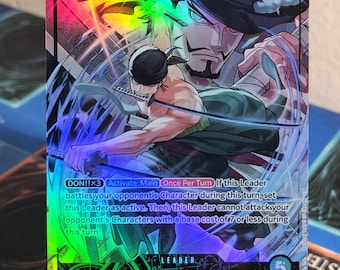 ONE PIECE TCG Playmat: Zoro Leader Playmat - Etsy