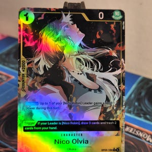Nico Olivia alt art op09-106 One Piece Proxy