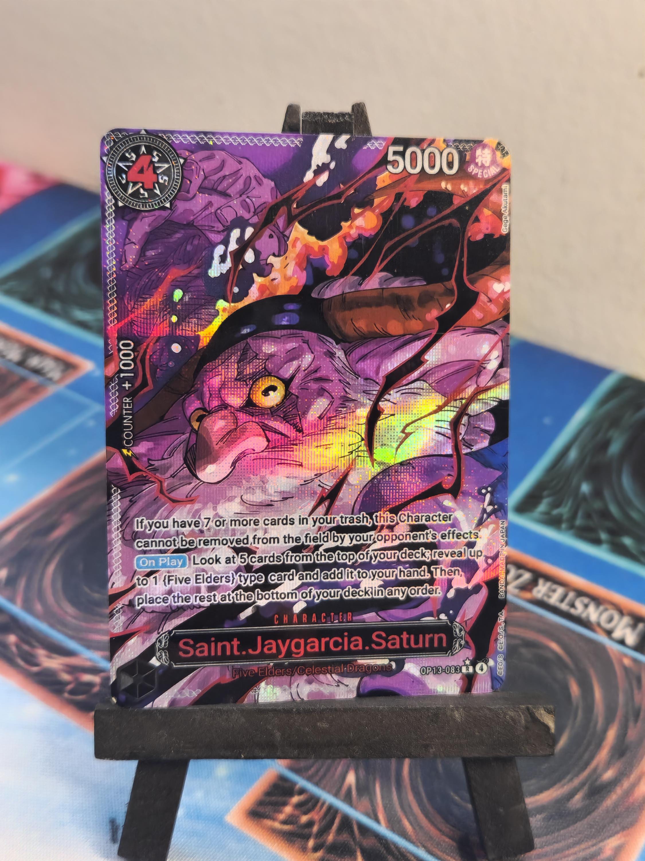 Saint Jaygarcia Saturn Alt Art Op13-083 One Piece Proxy - Etsy