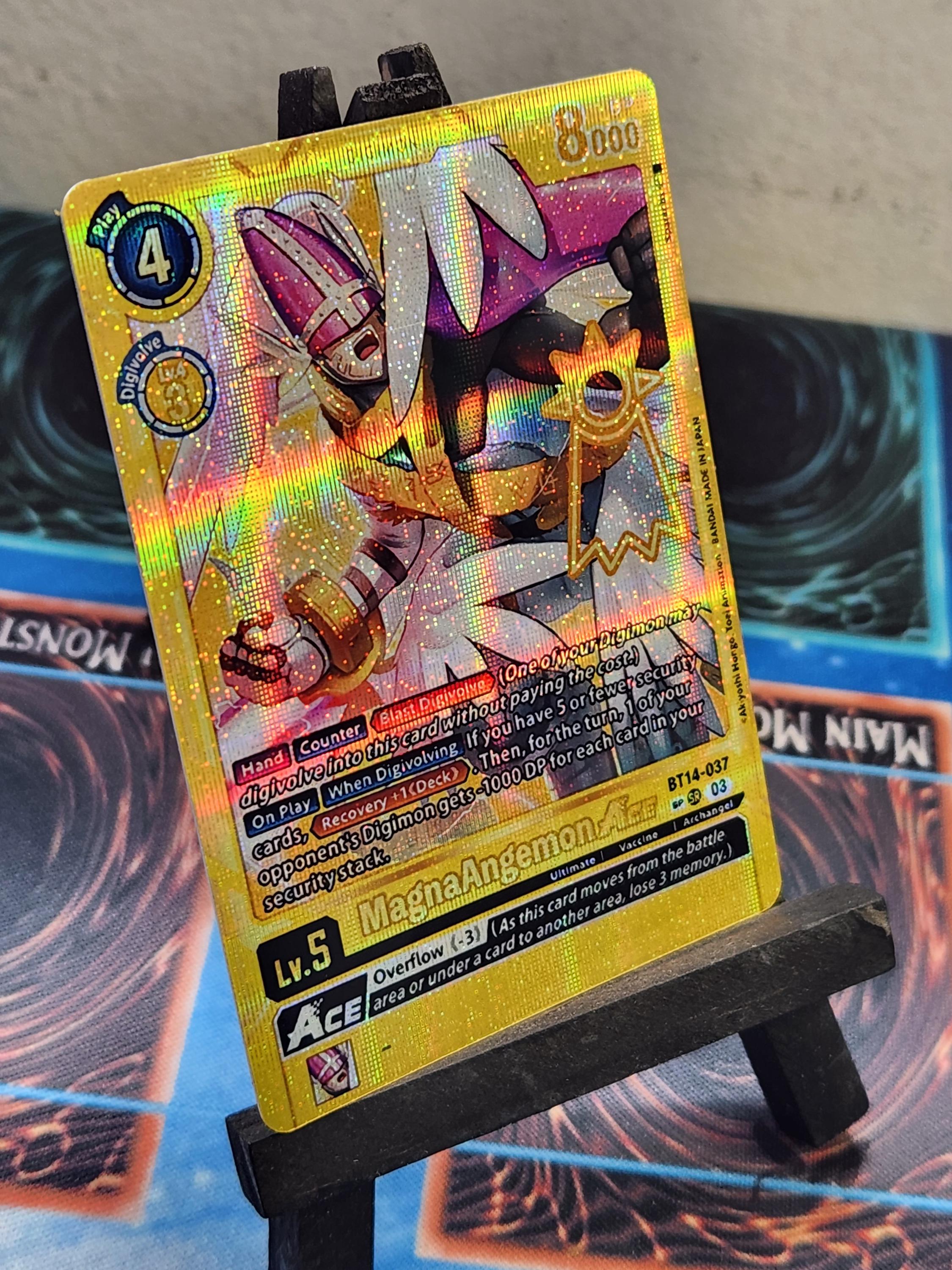 デジモンカード 英語版　マグナエンジェモン　ACE MagnaAngemon デジモンカード 英語版 マグナエンジェモン ACE MagnaAngemon