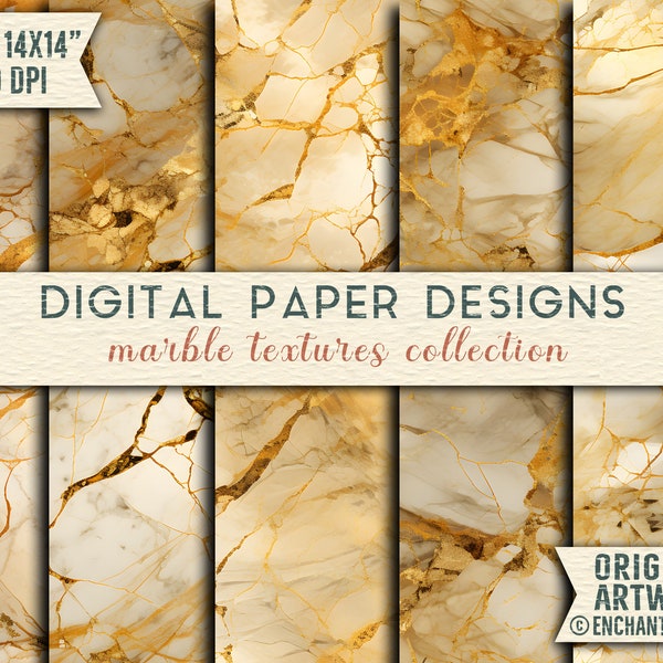 Spanish Gold Marble Texture Seamless Patterns – Premium European Marble for Luxurious Decor, DIY Crafts, and Unique Interior Design Projects