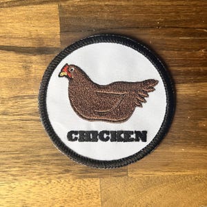 Chicken Iron on Patch