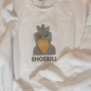 Shoebill crewneck sweatshirt