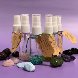 Purification water, energized, exorcised, spray, love, mind, abundance, protection, amulet, talisman, witch, esotericism