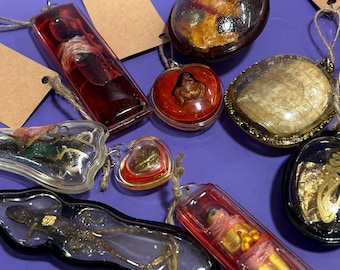 Thai Amulett, Liebe, Reichtum, Anziehung, Geld, Glück, Schutz, Talisman, Voodoo, Thai Amulett