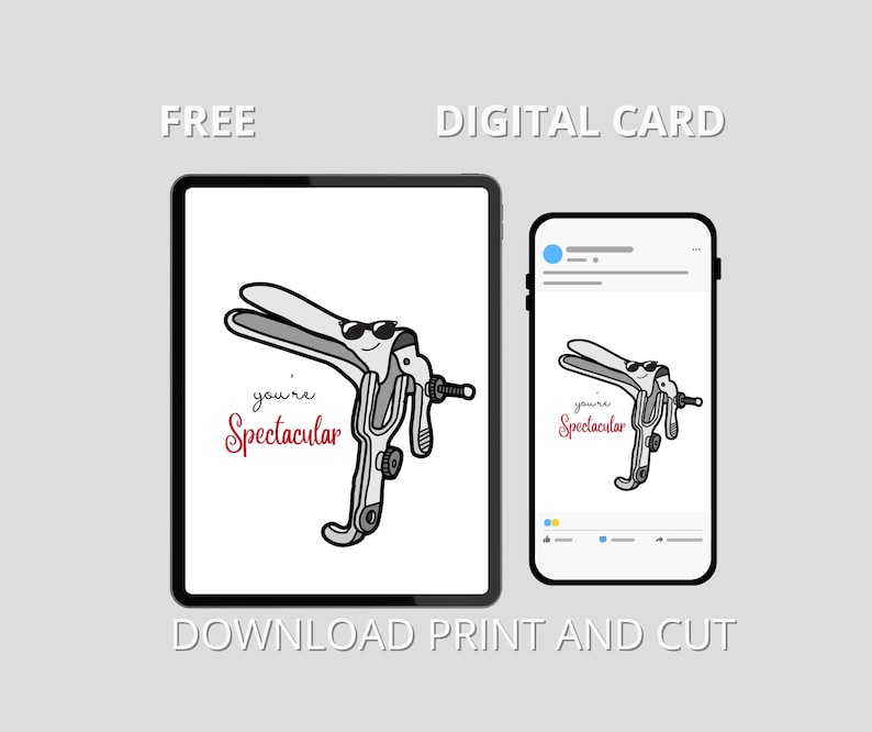 You're Spectacular Card, Labor and Delivery Nurse Thank You (printable ...