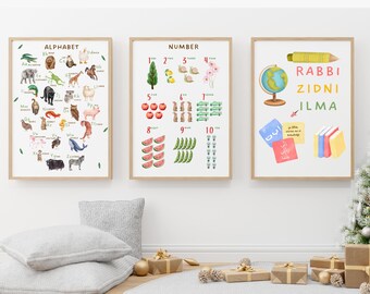 Rabbi Zidni Ilma Dua Print: Islamic Nursery Decor (Digital Download)