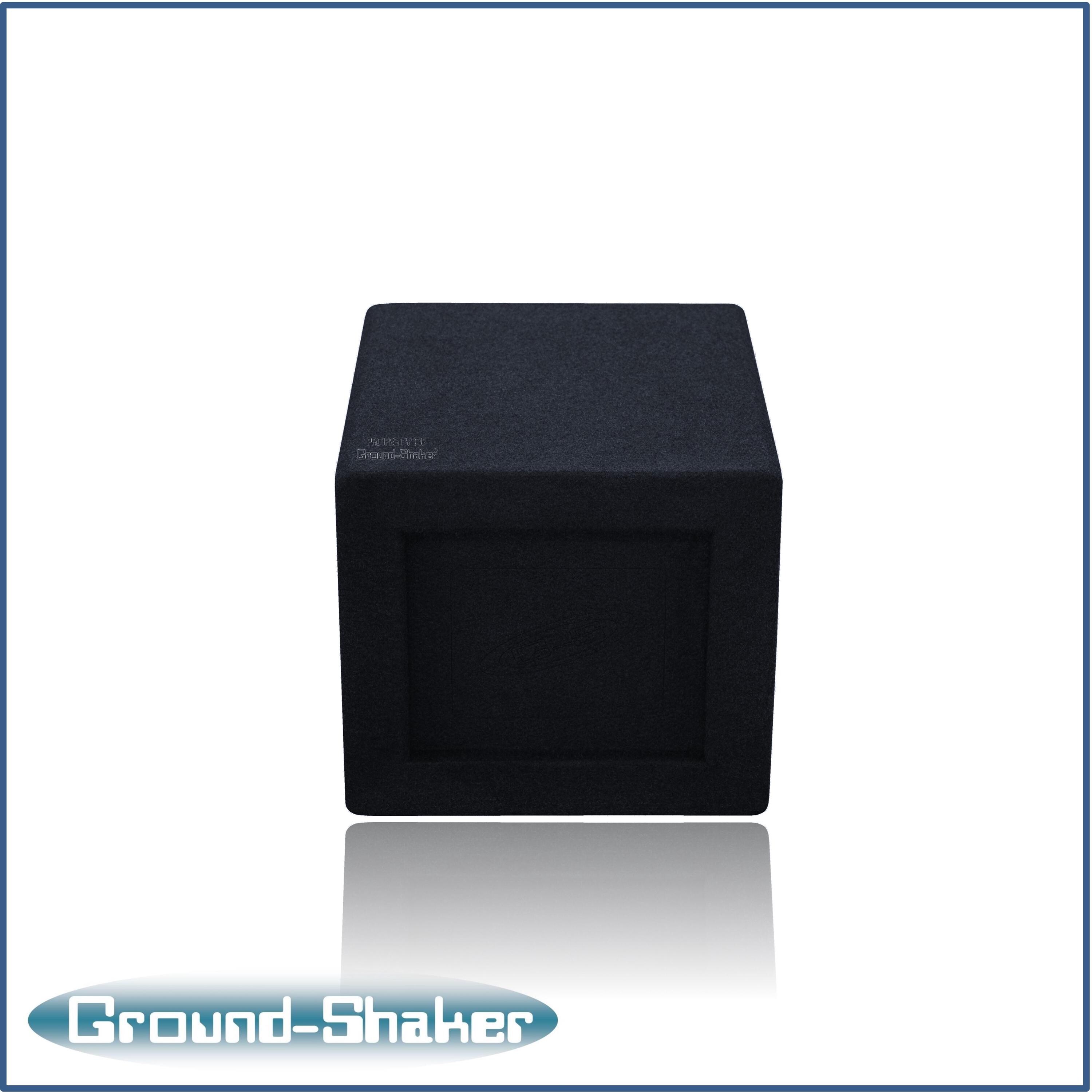 8インチシングル密閉サブボックスサブウーファーエンクロージャ