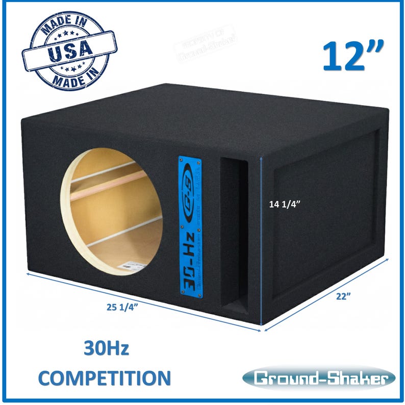 Subwoofer Rectangular Single 12